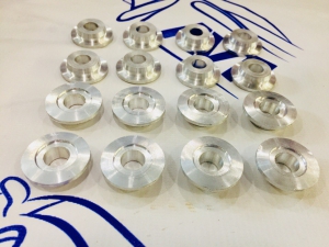 Тарелки клапанов 2112 (алюминий Д16Т), роспуск 2 мм