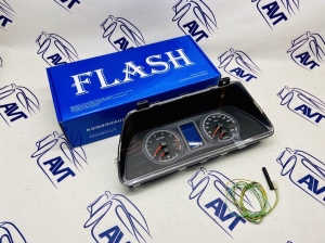Электронная комбинация приборов FLASH-X3 для а/м ВАЗ 2110-12, 2113-15, Нива 4х4, Chevrolet Niva