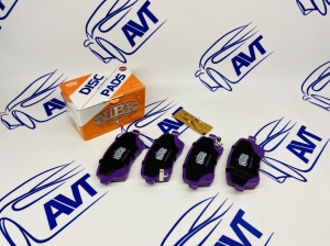 Колодки тормозные передние Веста/Ларгус NIBK PN9805 (4 шт.)